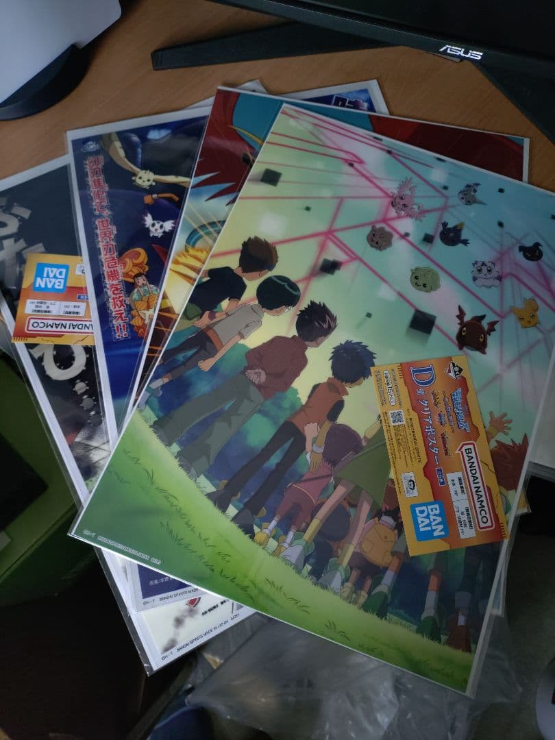 デジモン一番くじA賞オメガモン C賞アグモン&ガブモン　ラストワン賞　おまけ