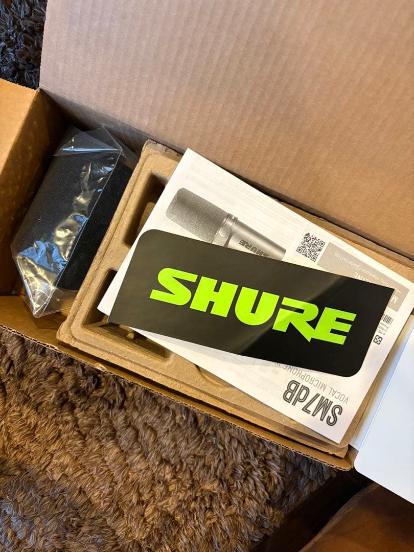 配信機器・PA機器・レコーディング機器 shure sm7db