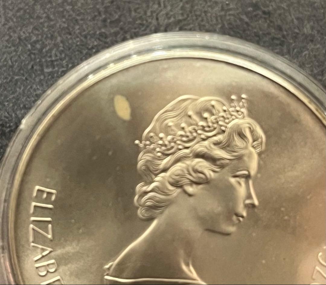 【値下げ】モントリオールオリンピック 記念銀貨　5ドル銀貨 1976