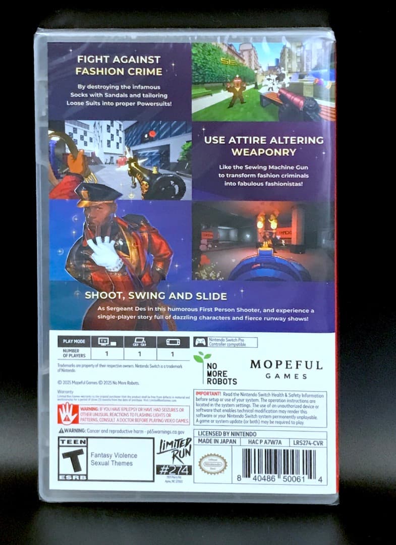 Fashion Squad Police Switch スィッチ 北米版