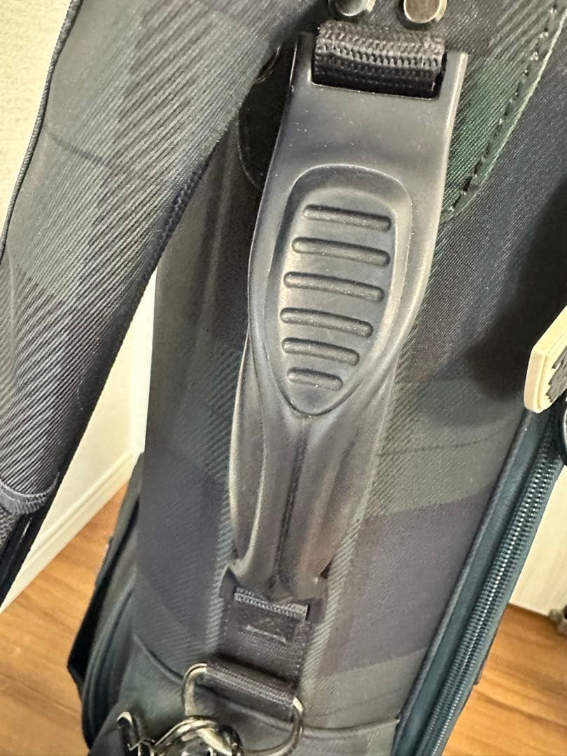 稀少モデル　人気完売品★パーリーゲイツ　ブラックウォッチ　キャディバッグ