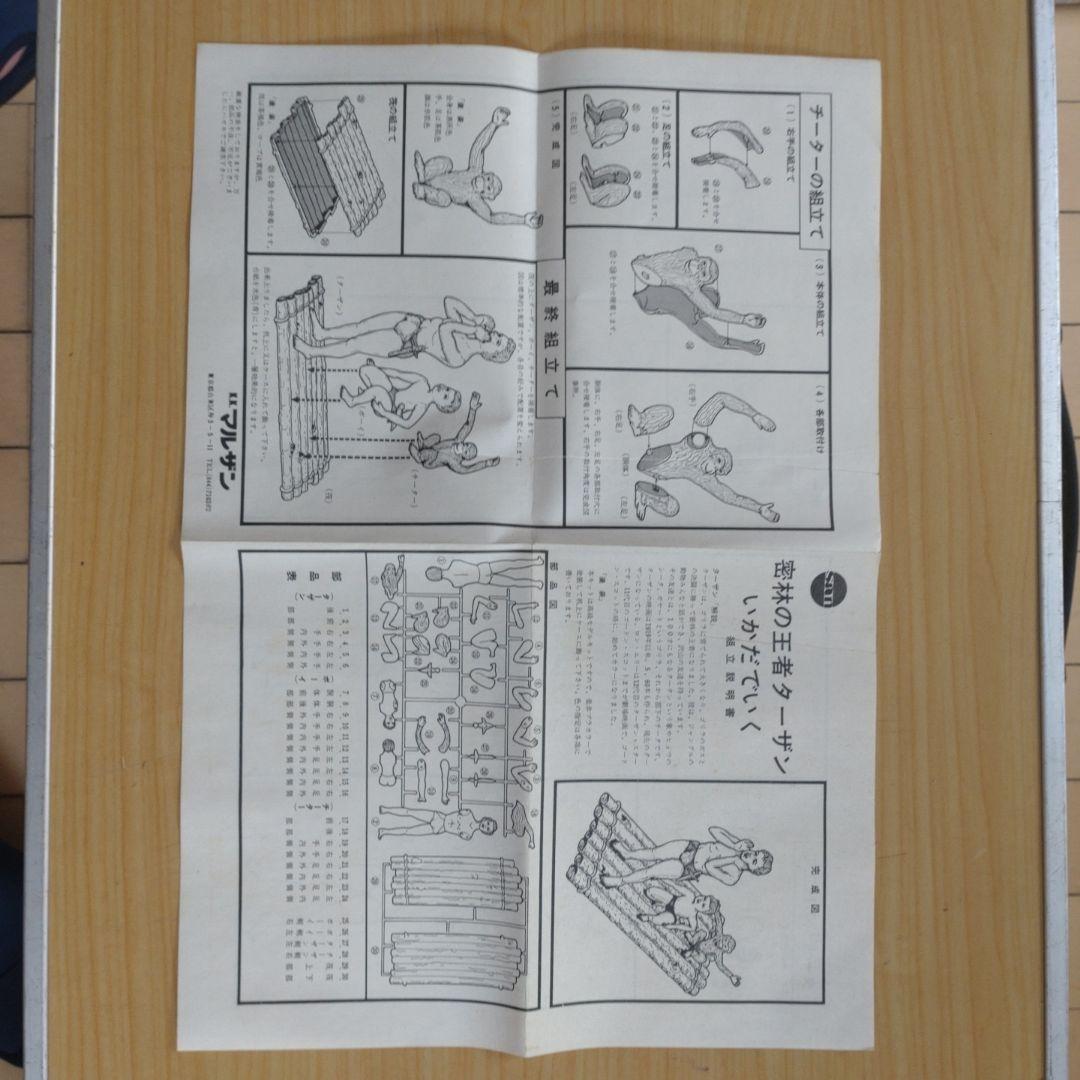 年始セール。マルサン　ターザンいかだで行く　プラモデル