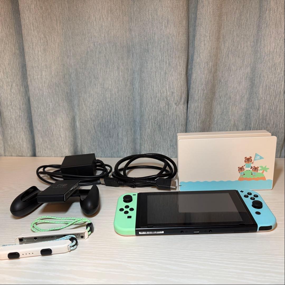 Nintendo Switch 本体　あつまれ どうぶつの森デザイン