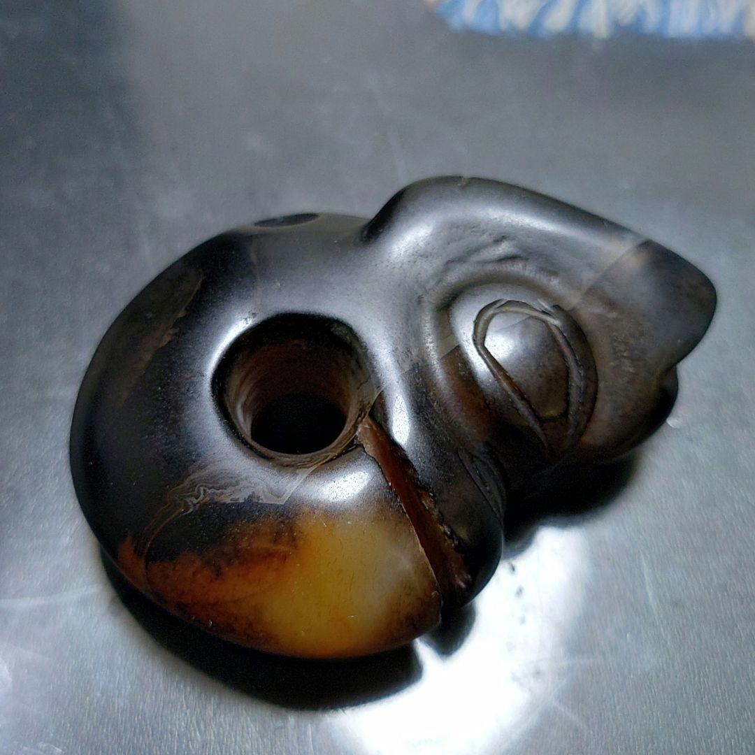 紅山文化　玉　猪龍