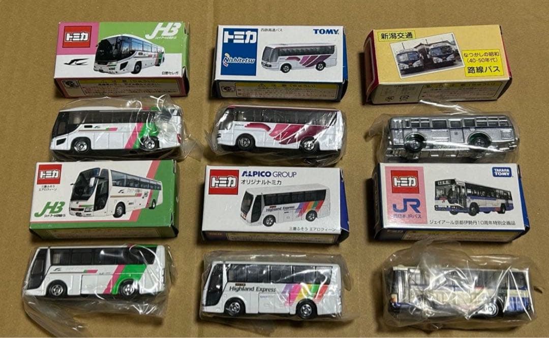 トミカ バスシリーズ 6台セット