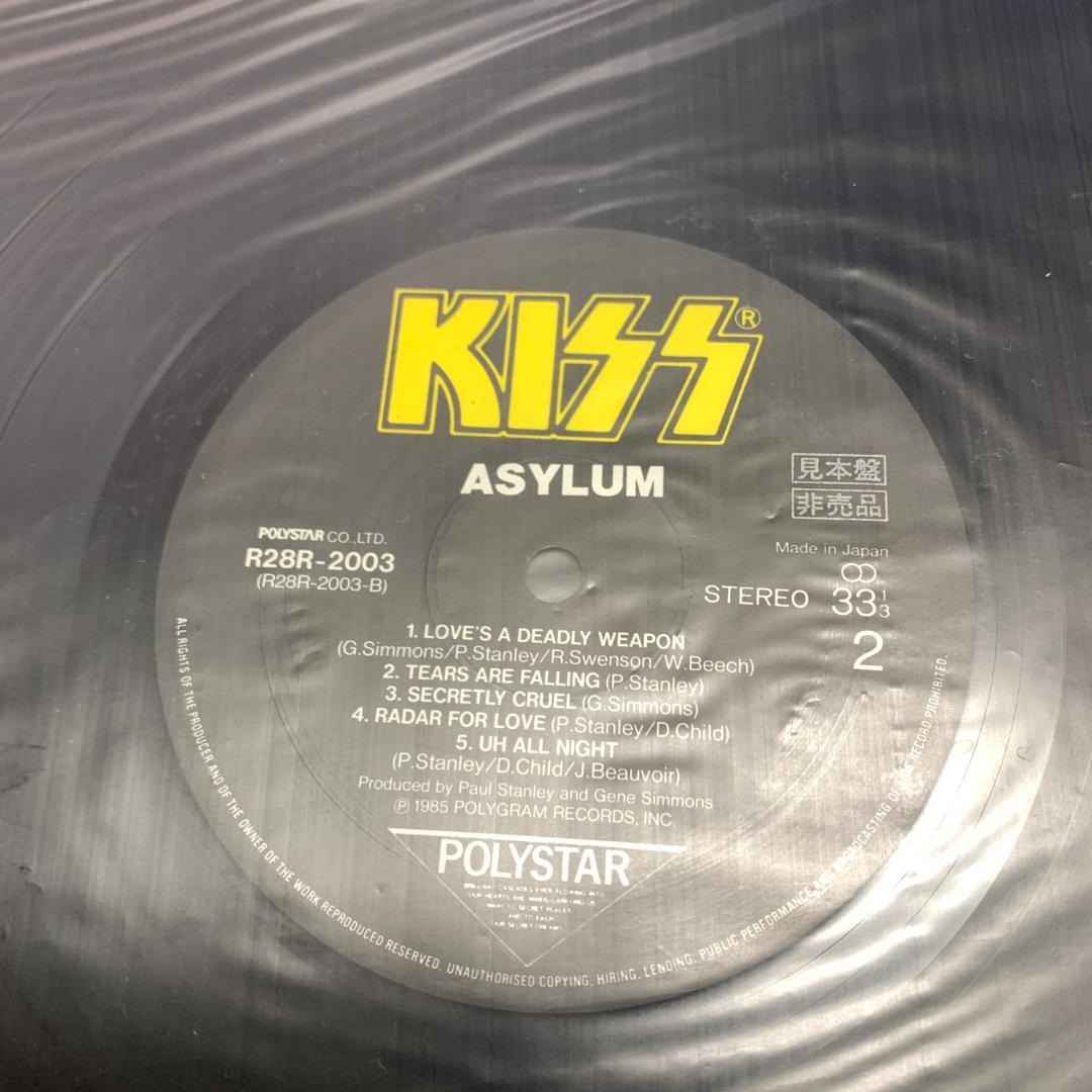 希少　見本版 KISS/ASYLUM キッス アサイラム LP レコード