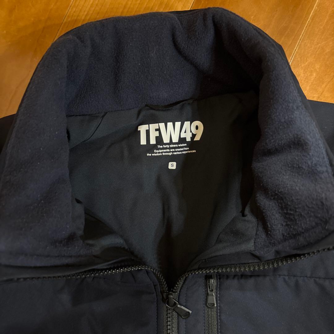 TFW49 ベリーウォームフルジップブルゾン ネイビー S