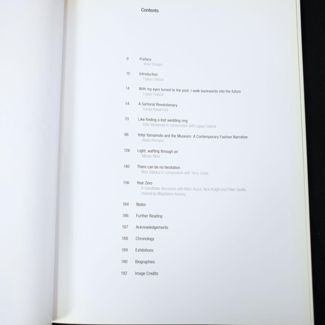 Yohji Yamamoto V&A ヨウジヤマモト　写真集　山本耀司　洋書