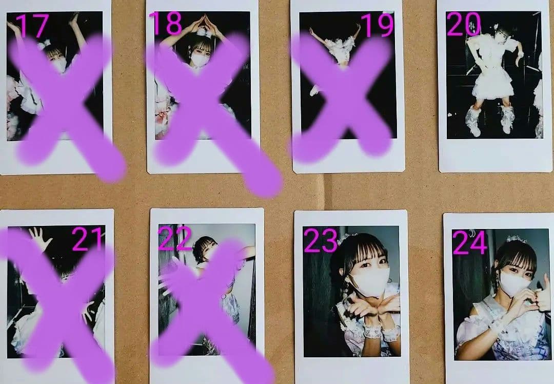 FRUITS ZIPPER チェキ 仲川瑠夏