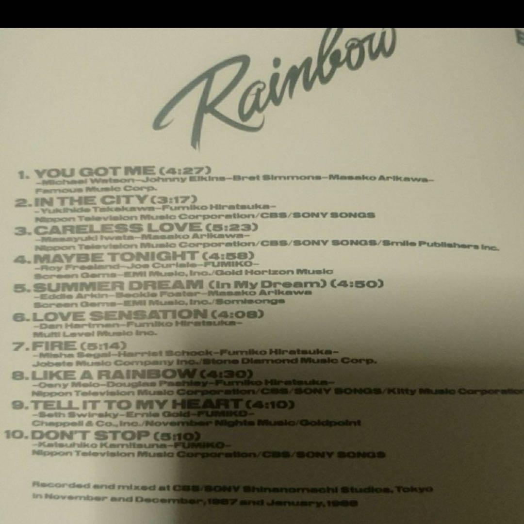 ミニー　MINNIE .RAINBOW レインボー　初盤 3200円帯 邦楽CD