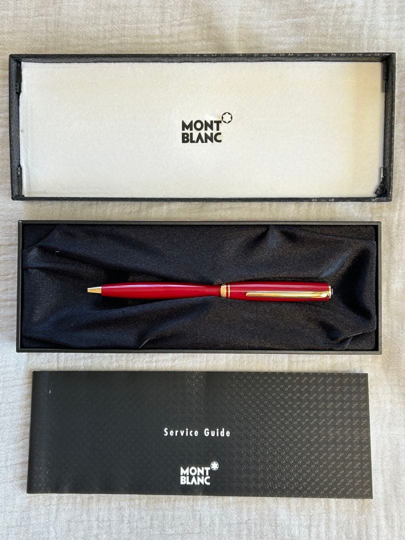 【希少】モンブラン　ジェネレーション　ボールペン　ボールド✖︎ゴールド　元箱付属