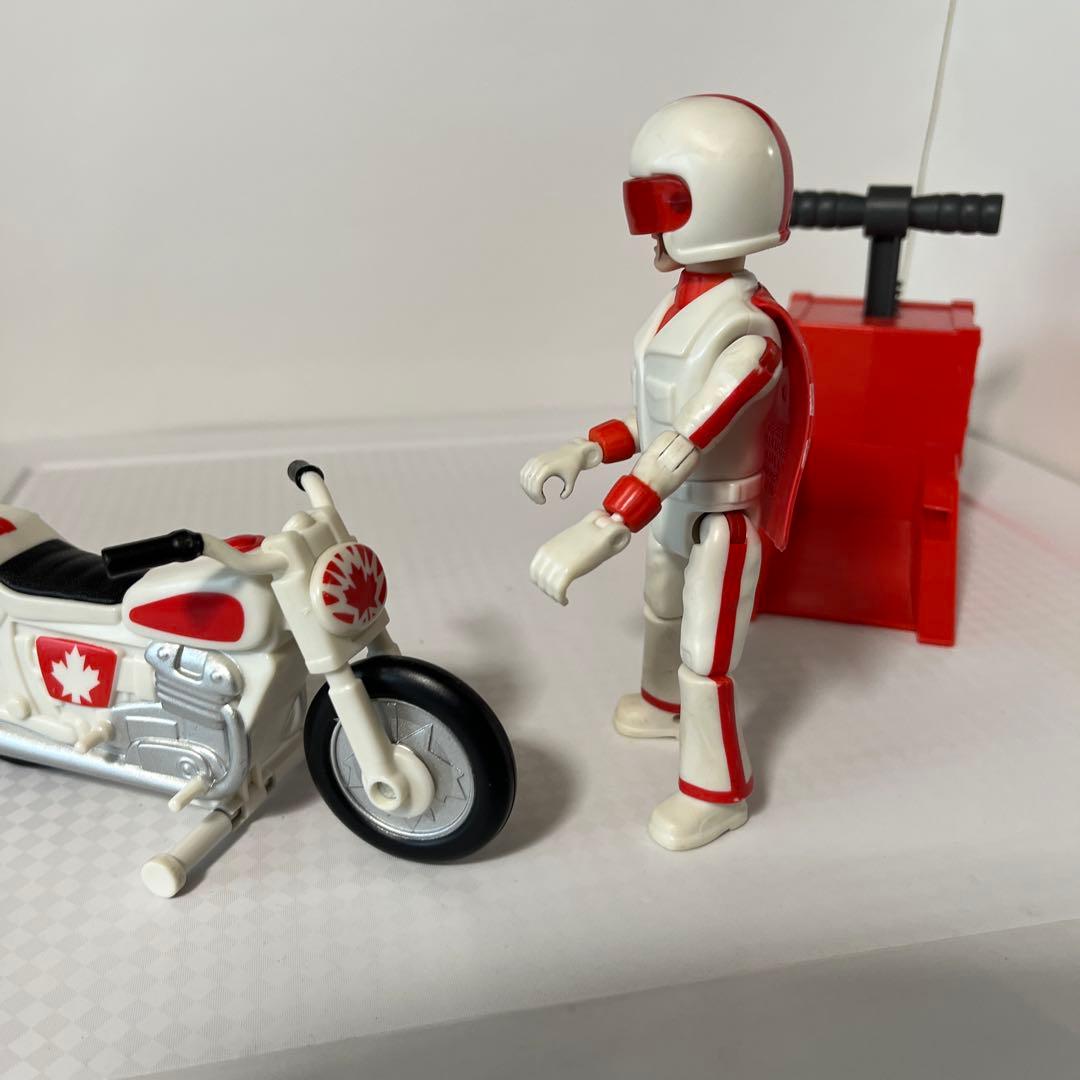 トイストーリー4 デュークカブーン ウイズ　モーターサイクル　2019年マテル社