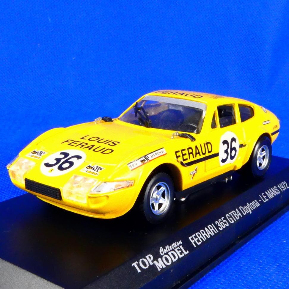 フェラーリ365GTB４デイトナ★３６号車★１９７２年ルマンレース★トップモデル