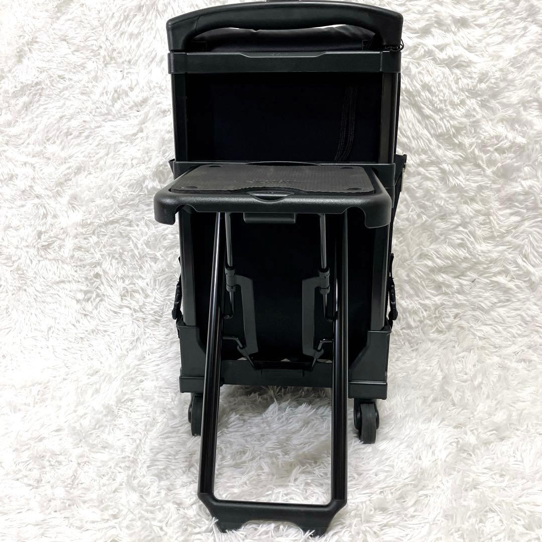 SWANY　キャリーバッグ　20L　座面付き　イス付き　光沢有り　四輪キャスター