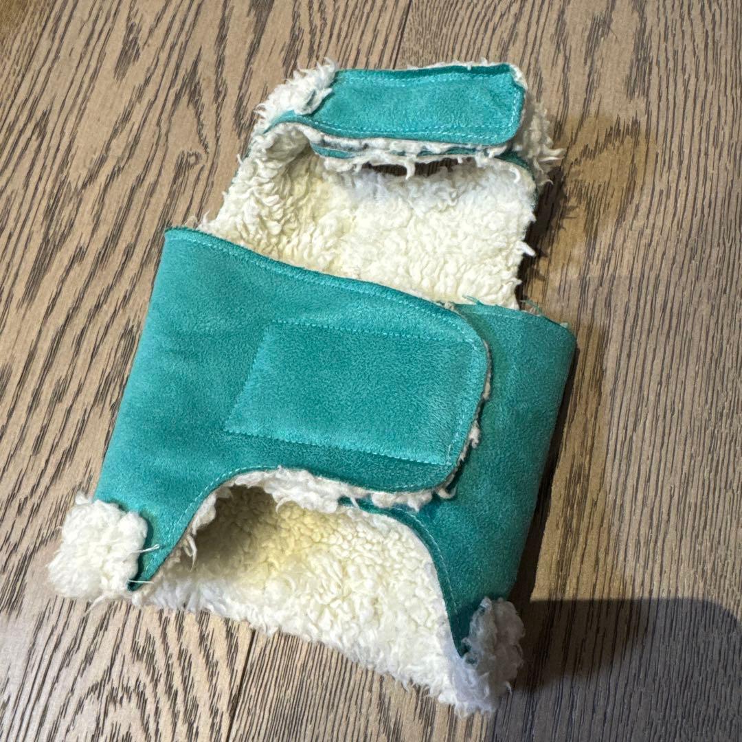 スーザンランシー　コートハーネス　ファー　リボン　lunablue S 散歩