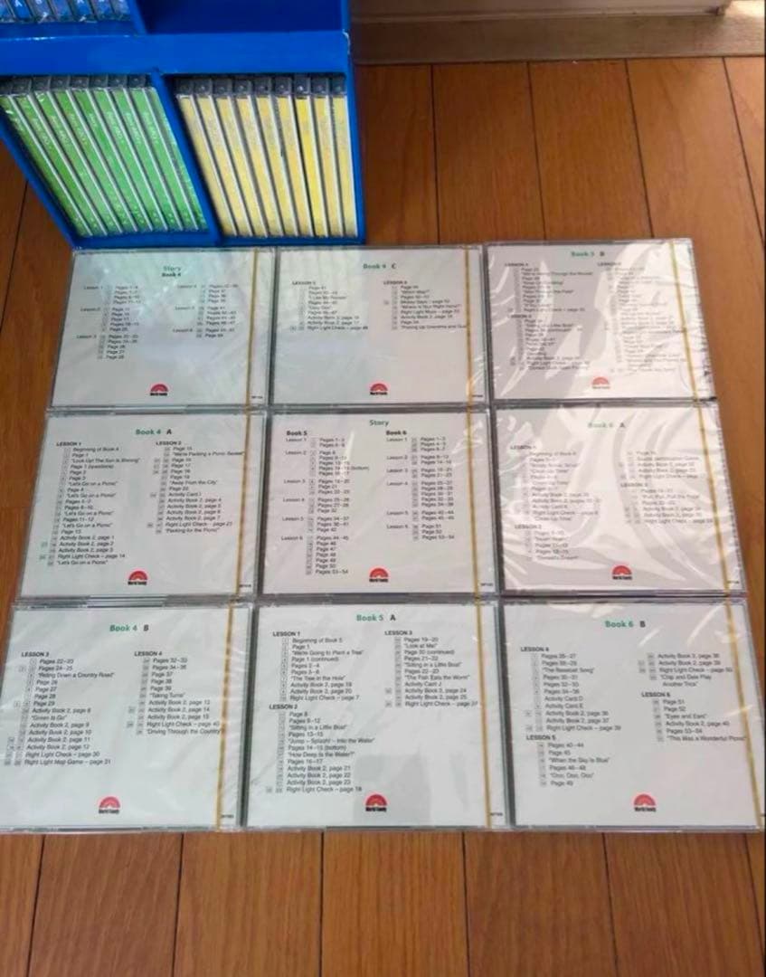 ディズニー英語システム　DWE レッスン用DVD12枚　CD34枚