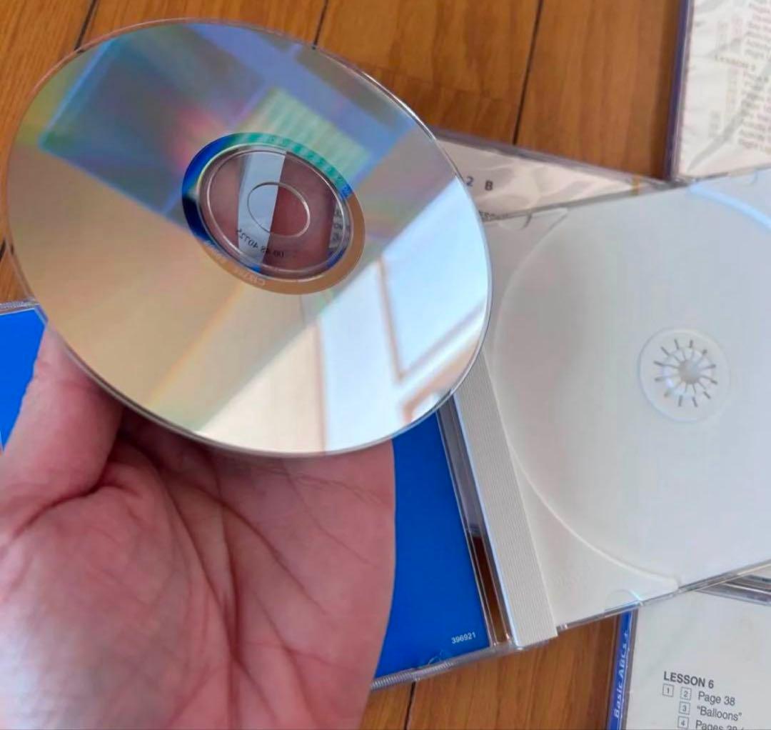 ディズニー英語システム　DWE レッスン用DVD12枚　CD34枚