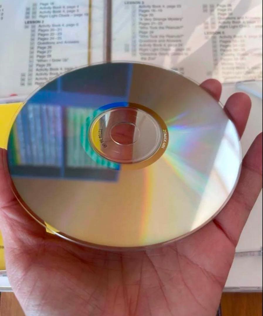 ディズニー英語システム　DWE レッスン用DVD12枚　CD34枚