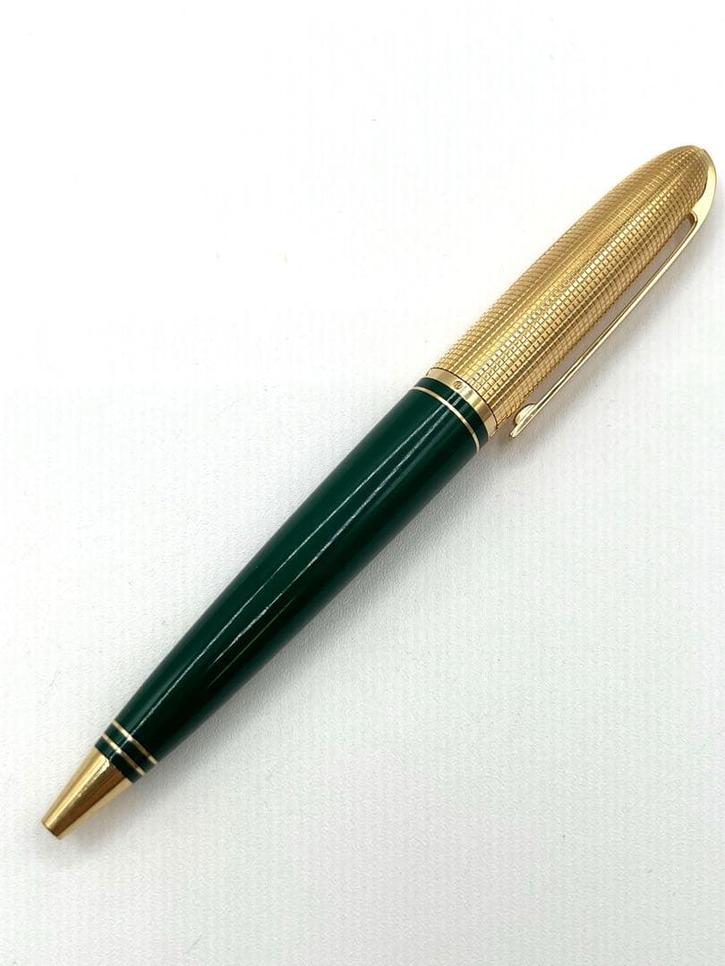 【ルィヴィトンボールペン　ドックラッカー】　N7662 筆記用具　緑　ゴールド