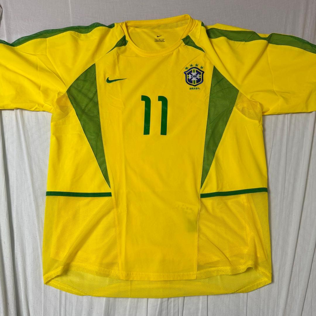NIKE 2002-03 ブラジル代表　ロナウジーニョ　ユニフォーム