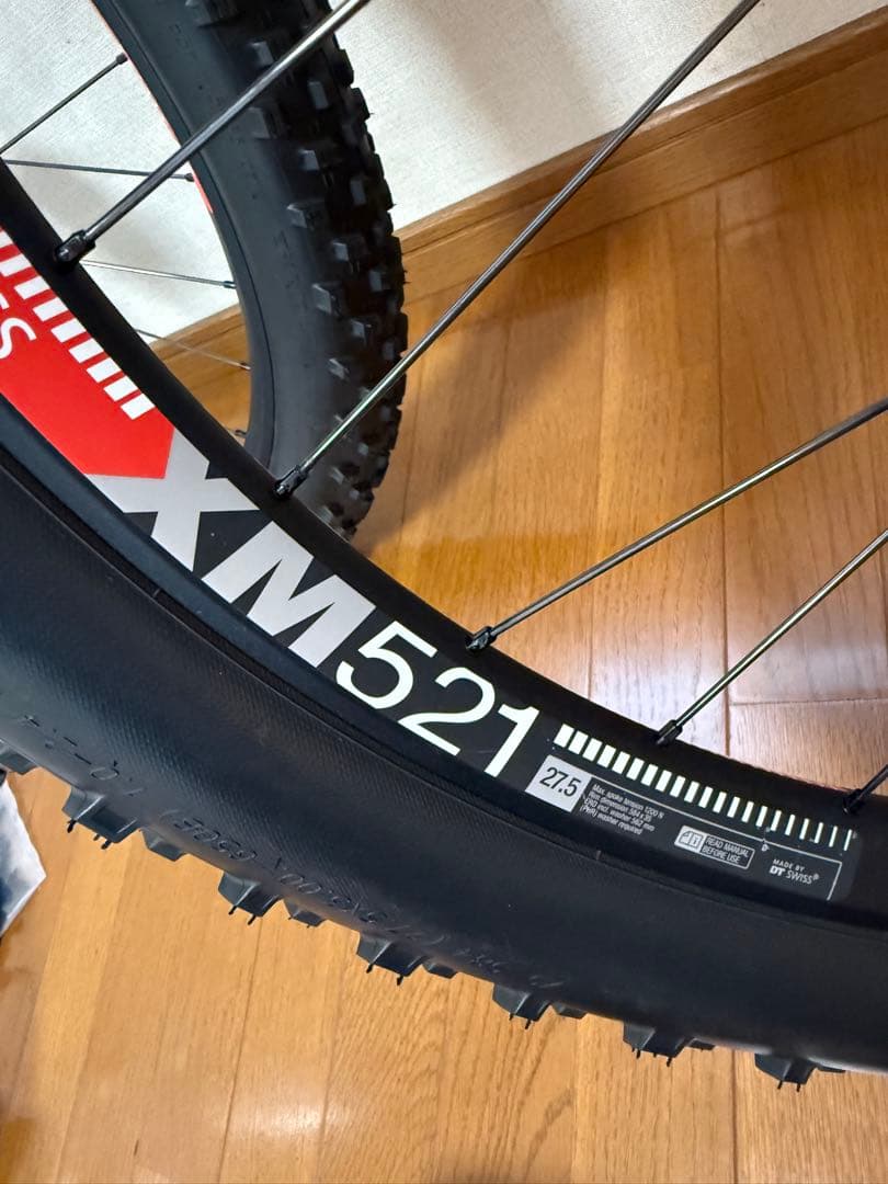 セミファットバイク用ホイールセット　クリスキング& DTSwiss