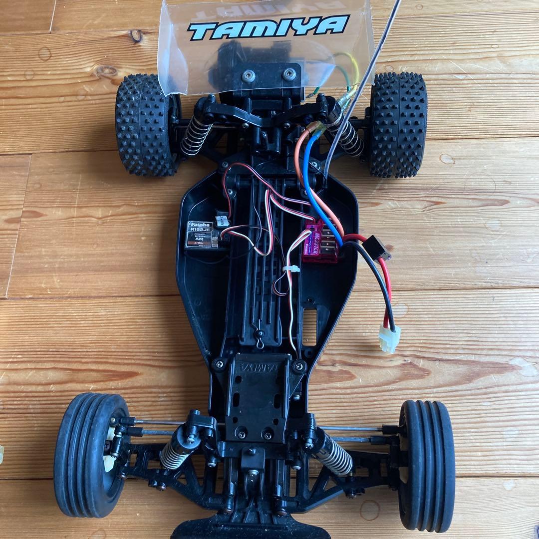 TAMIYA バギー ラジコンカーDT02サンドバイパー、プロポ、充電器セット