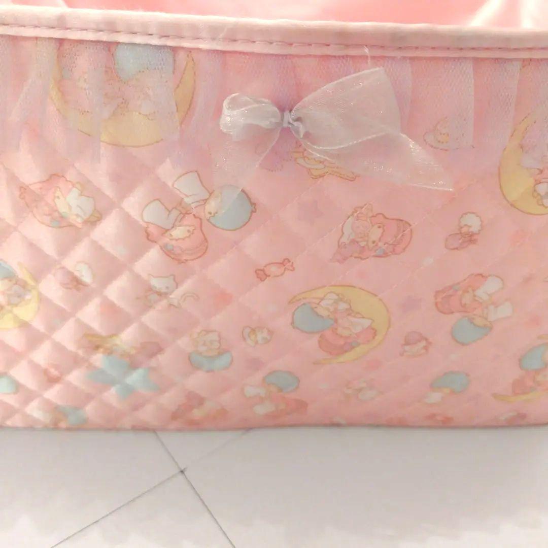 【レア商品】キキララ　月柄キルト折り畳みマルチボックス