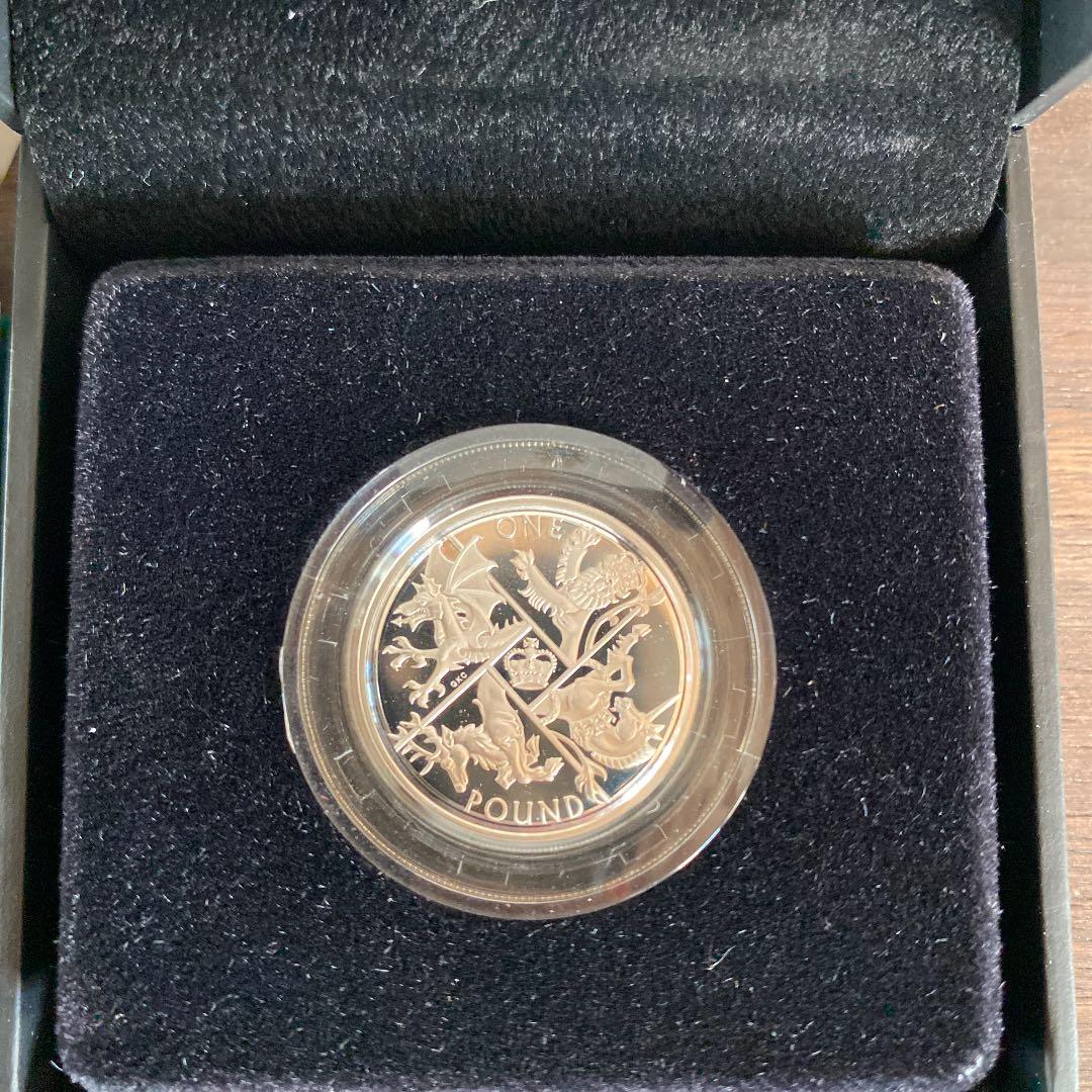 イギリス　記念　硬貨