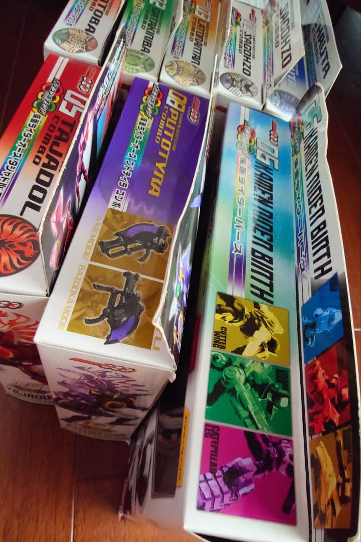 仮面ライダーオーズ　コンボチェンジシリーズ01〜08 未開封・未使用品