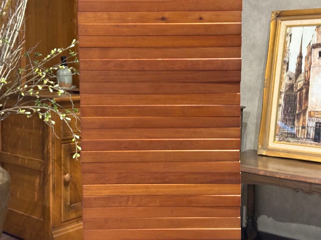 ② Jonny B 回転式CDラック　コレクションケース　ウォールナット　RZ