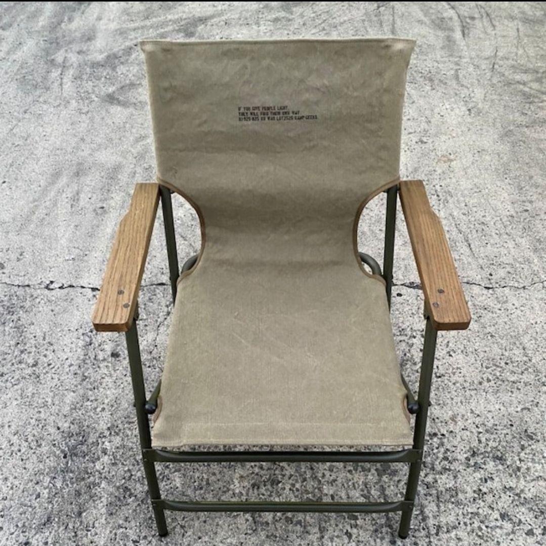 camp geeks ＜MIL Chair＞military twill