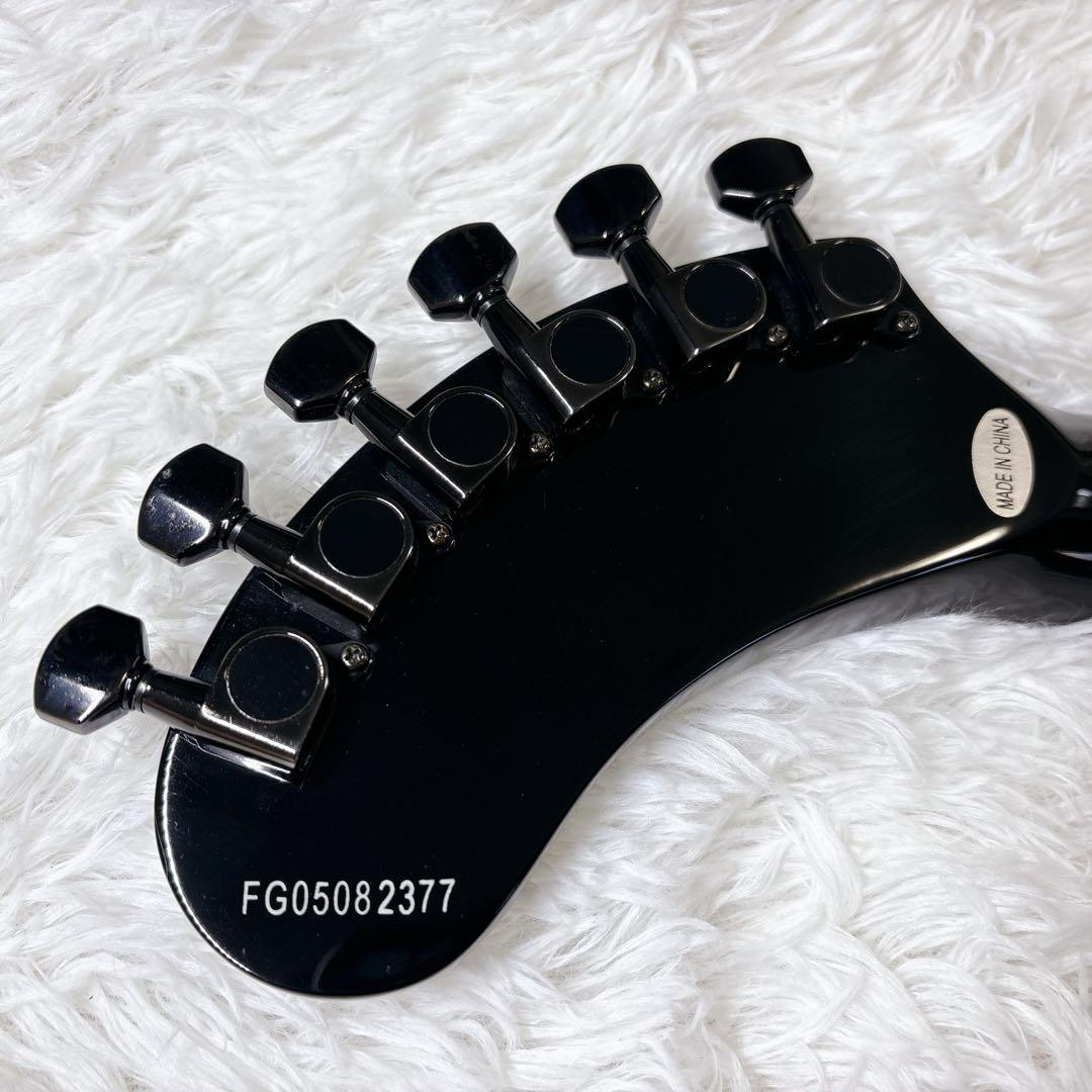 【希少】 FERNANDES ZO-3 芸達者 アンプ内蔵 スカル ブラック