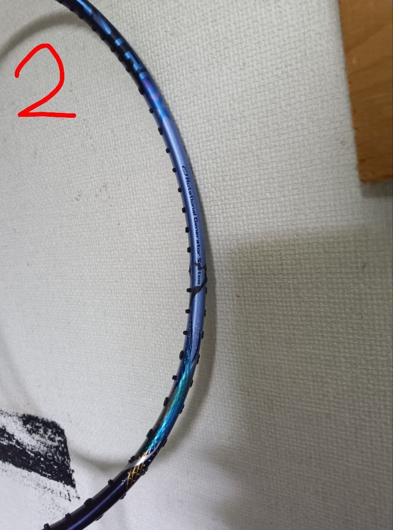 バドミントンラケット ジャンク4本セット Astrox77等 部品取り 修理