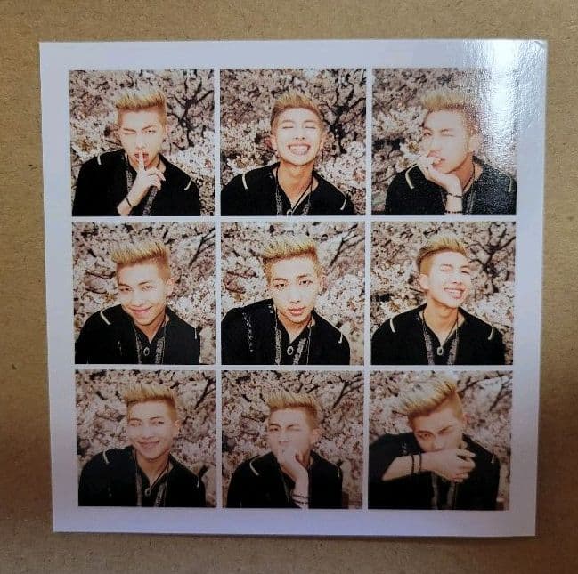 激レア‼️　BTS らっぷもんすたー　直筆サイン