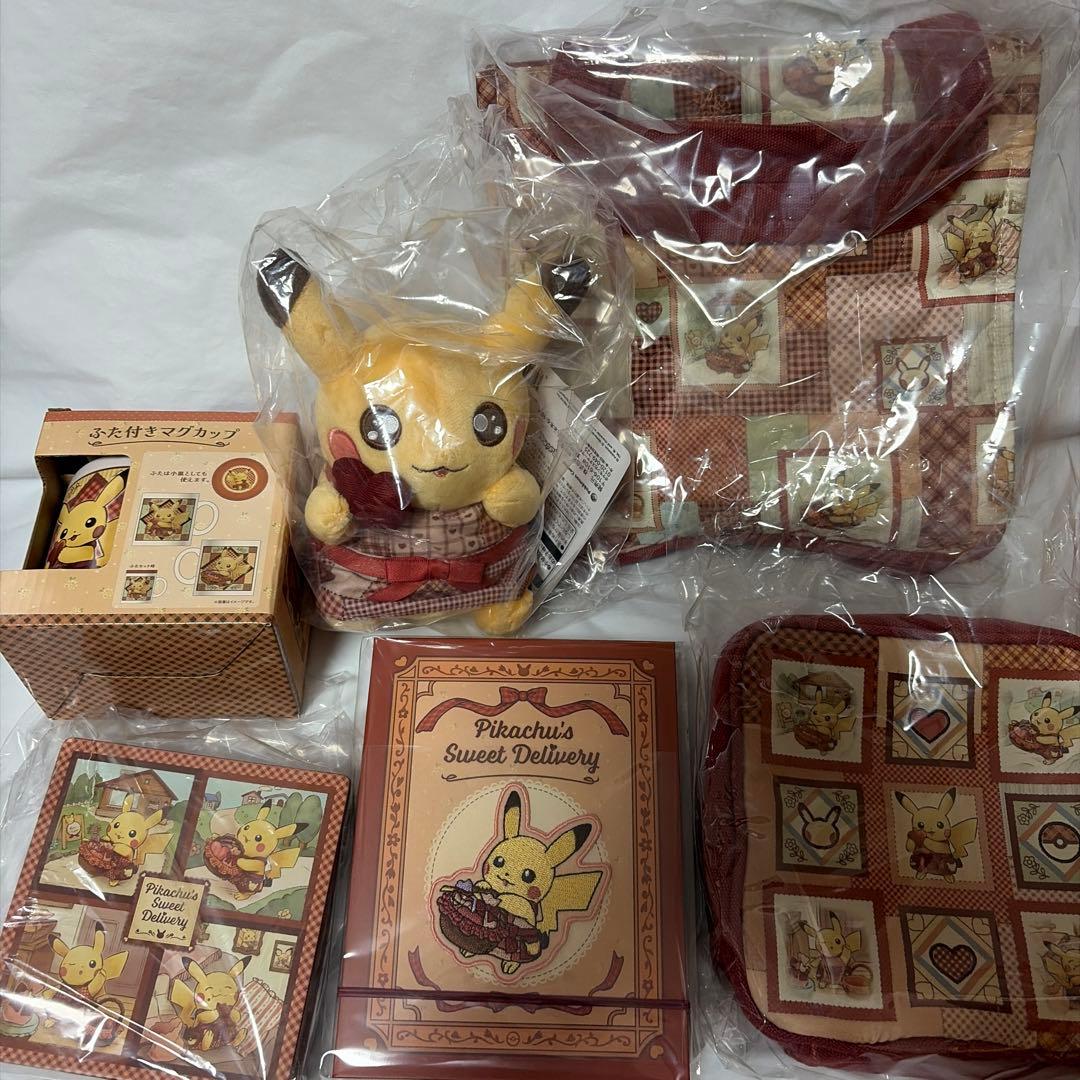 新品未開封 Pikachu’s Sweet ピカチュウ バレンタイン 6点セット