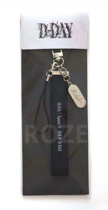 BTS SUGA Agust D D-DAY ストラップ キーリング 未開封