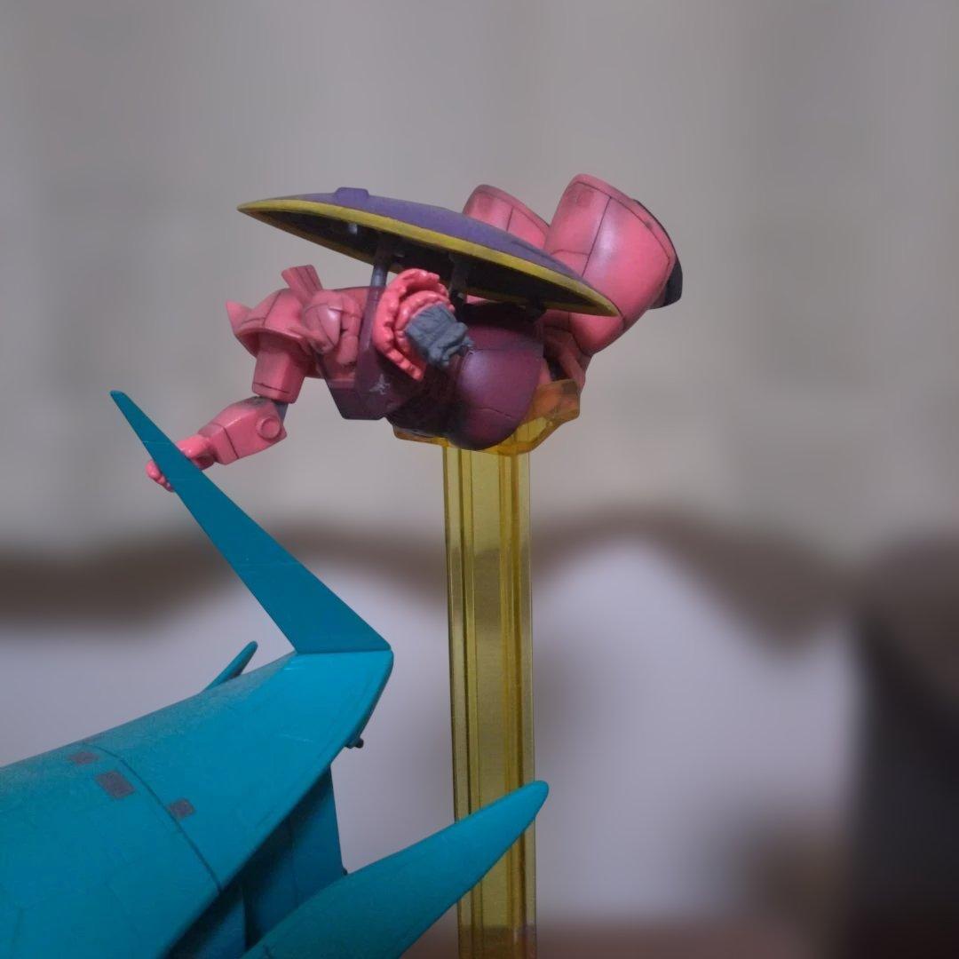 モビルスーツインアクション　エルメス、ジオング、ゲルググ3体セット