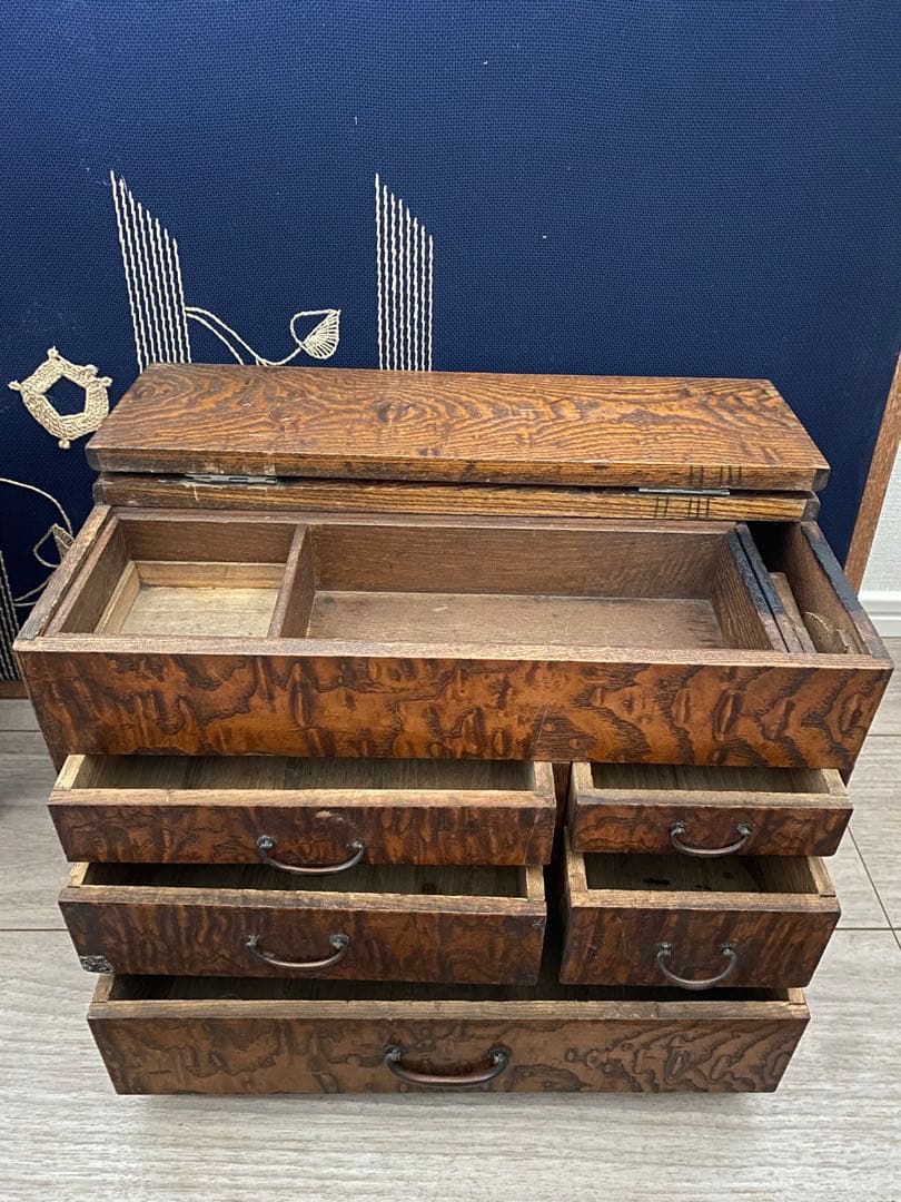 【希少】　小箱　収納　アンティーク　レトロ