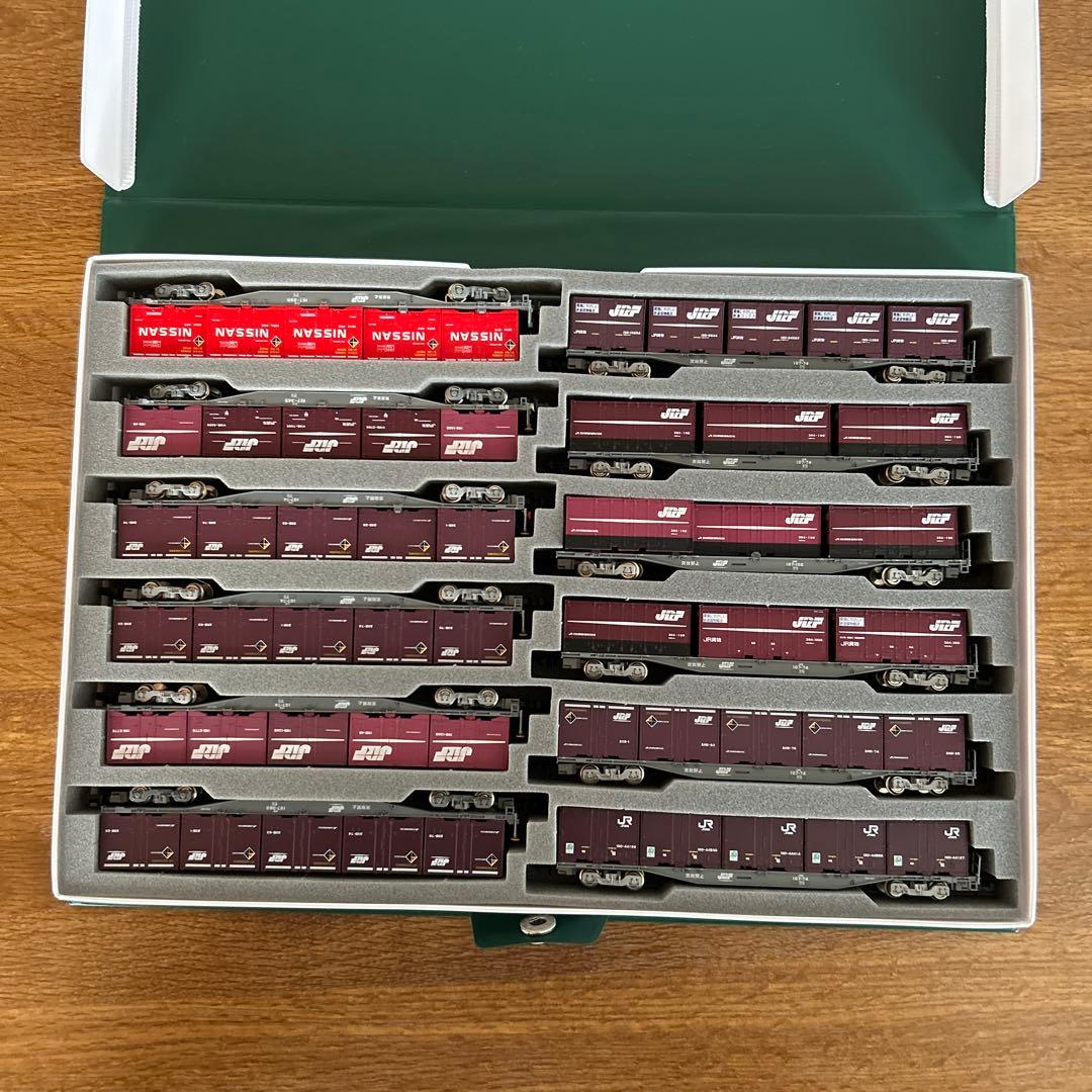 Nゲージ　JR コンテナ貨車12輌