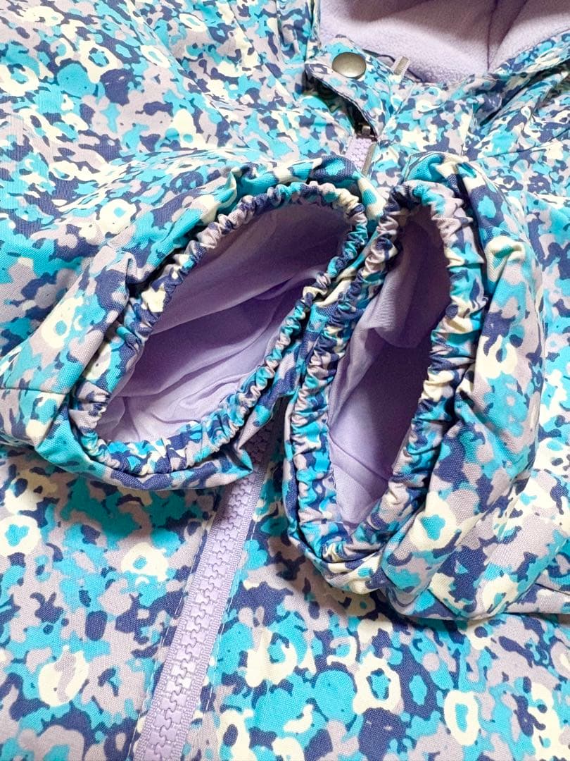 Columbia スキーウェア　派手　花柄　100