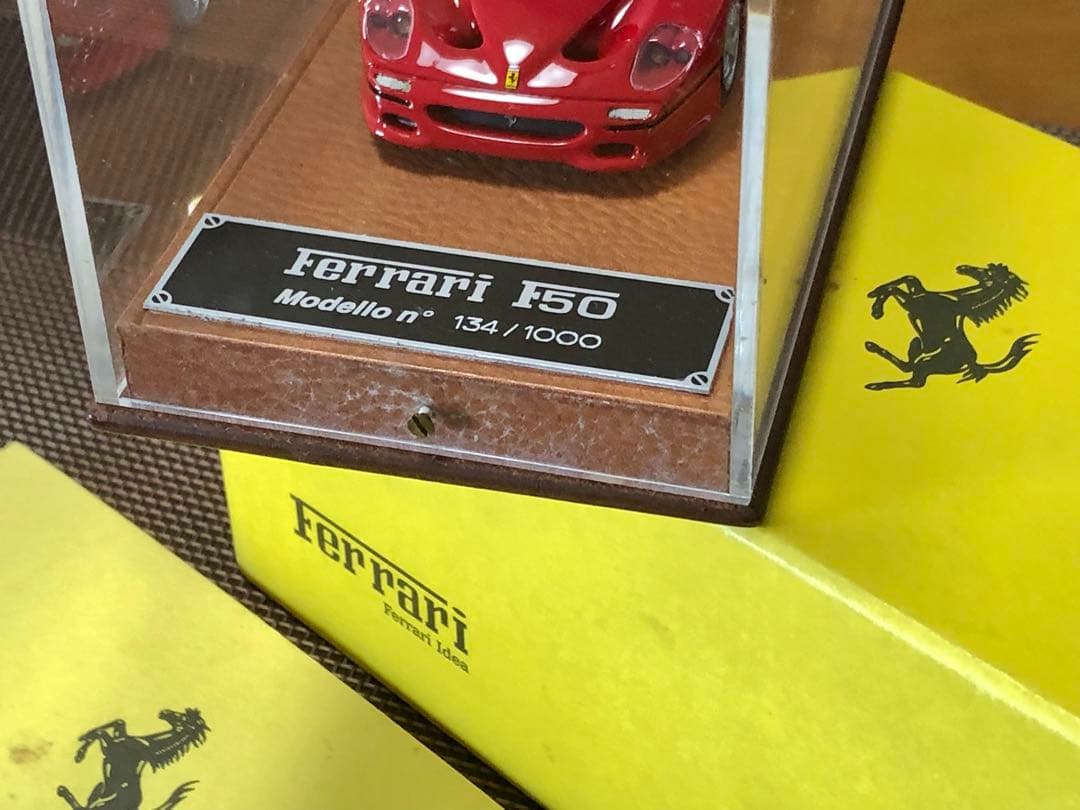 ☆絶版激レア！1/43 Ferrari F50レッド イデア BBR