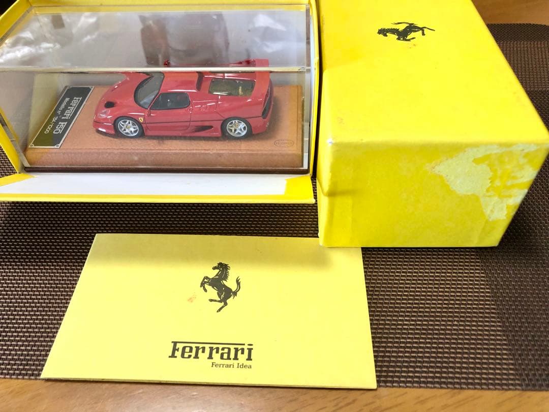 ☆絶版激レア！1/43 Ferrari F50レッド イデア BBR