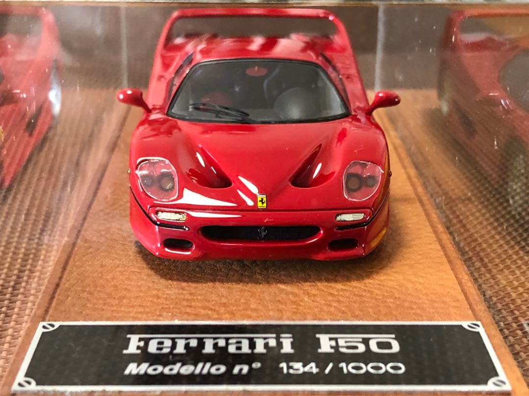 ☆絶版激レア！1/43 Ferrari F50レッド イデア BBR