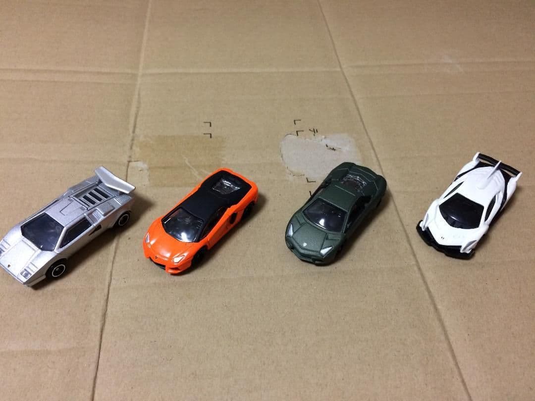 [全16種コンプ]トミカ+HWランボルギーニセット