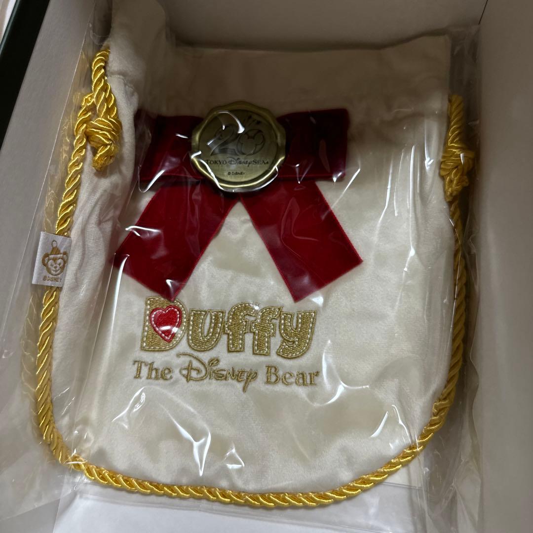 シュタイフ　ディズニーシー ダッフルバッグ　テディベア　ダッフィー クリスマス