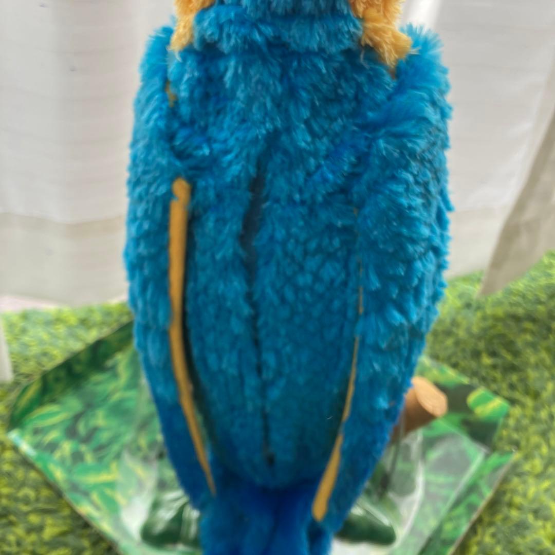 夢おうむ　ぬいぐるみ　いんこ　セガトイズ　鳥　野鳥　南国　本体のみ　リモコンなし