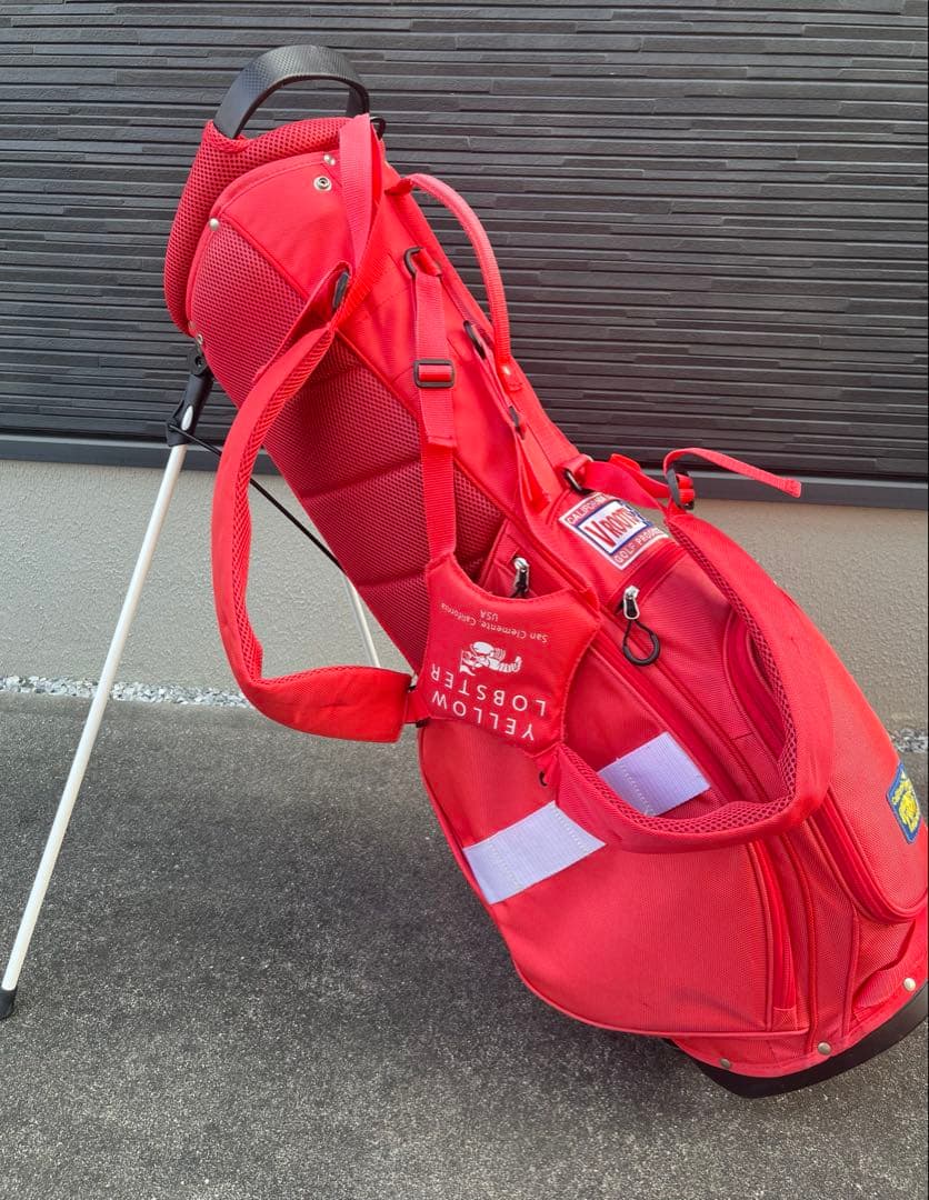 イエローロブスター YELLOW LOBSTER スタンド式キャディバッグ