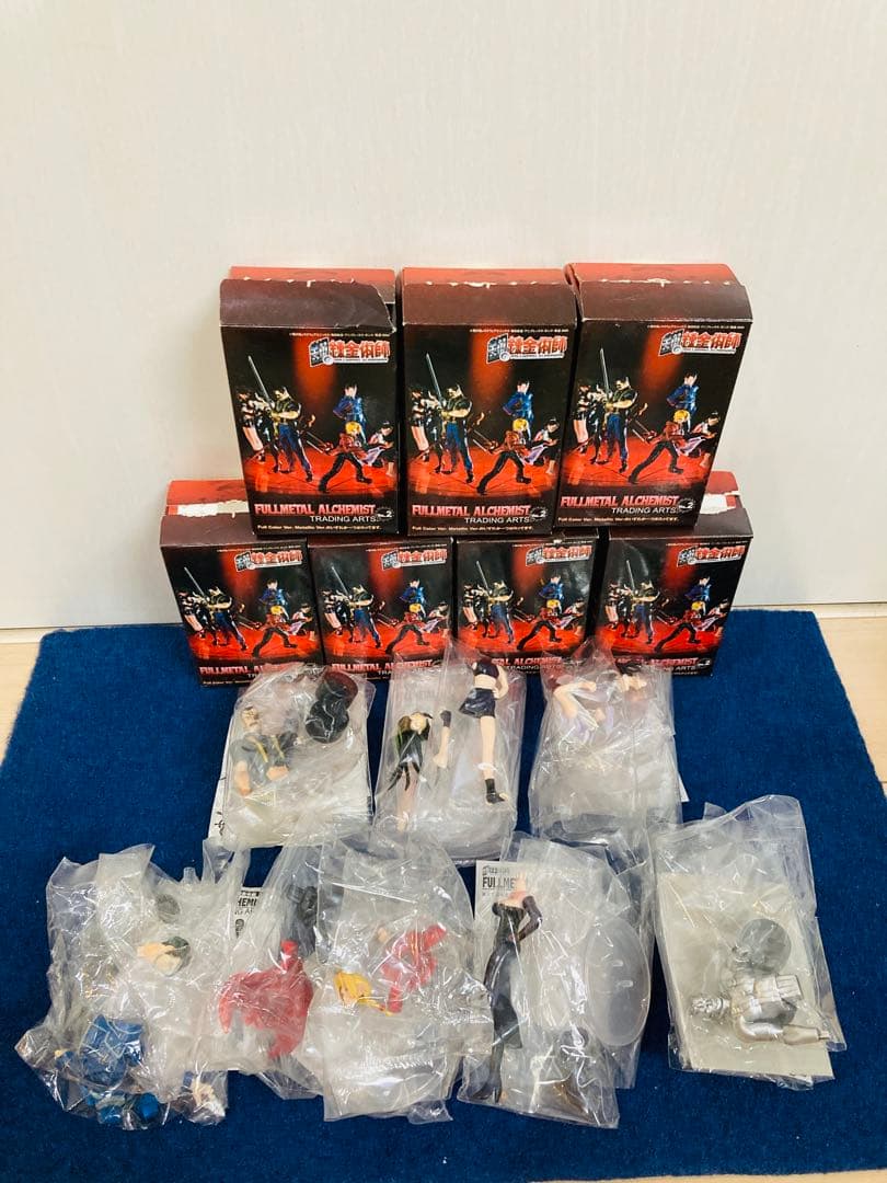 【内袋未開封】 鋼の錬金術師　トレーディングアーツ　フィギュア　14個セット