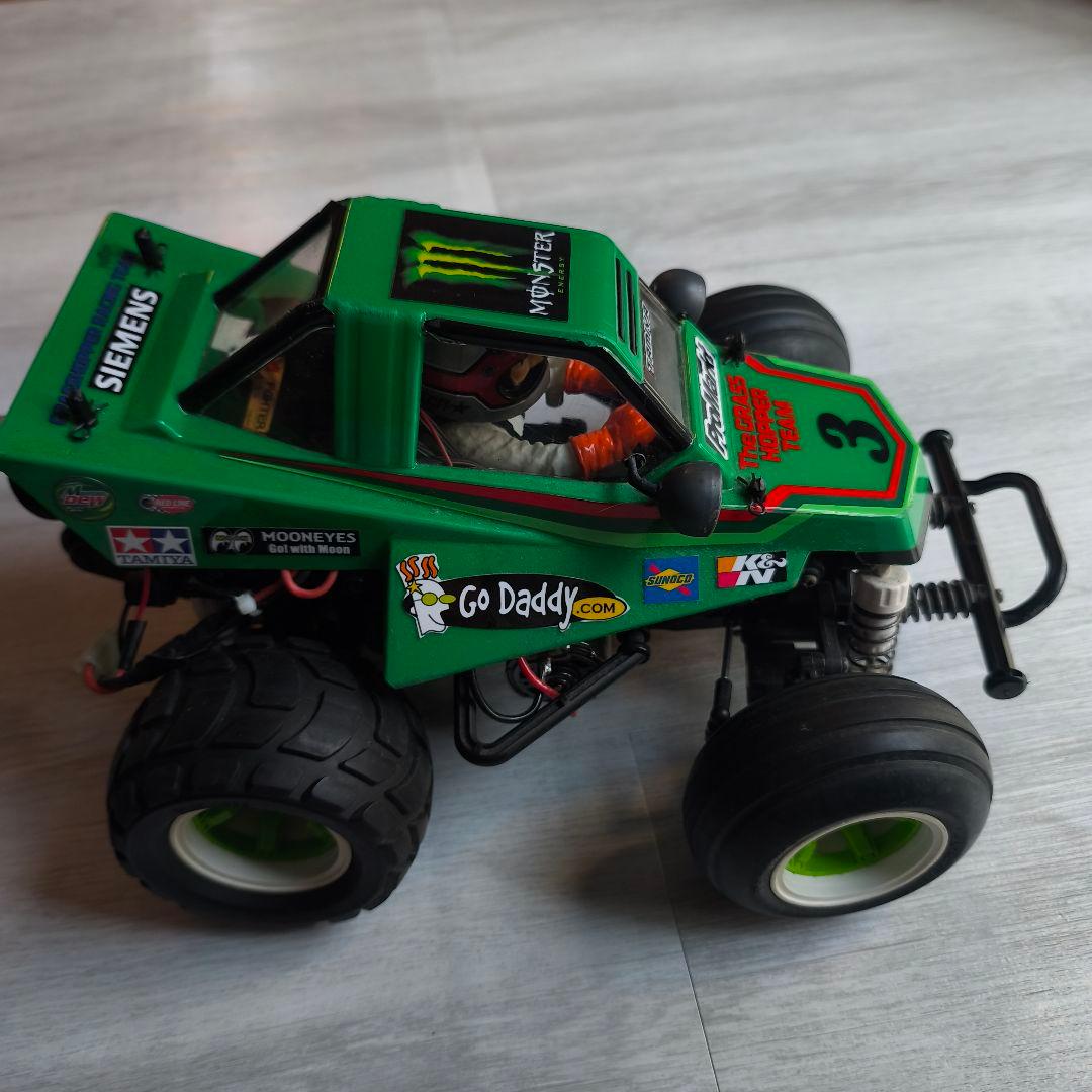【中古】タミヤ コミカルグラスホッパー　1/10XB WR-02CBシャーシ