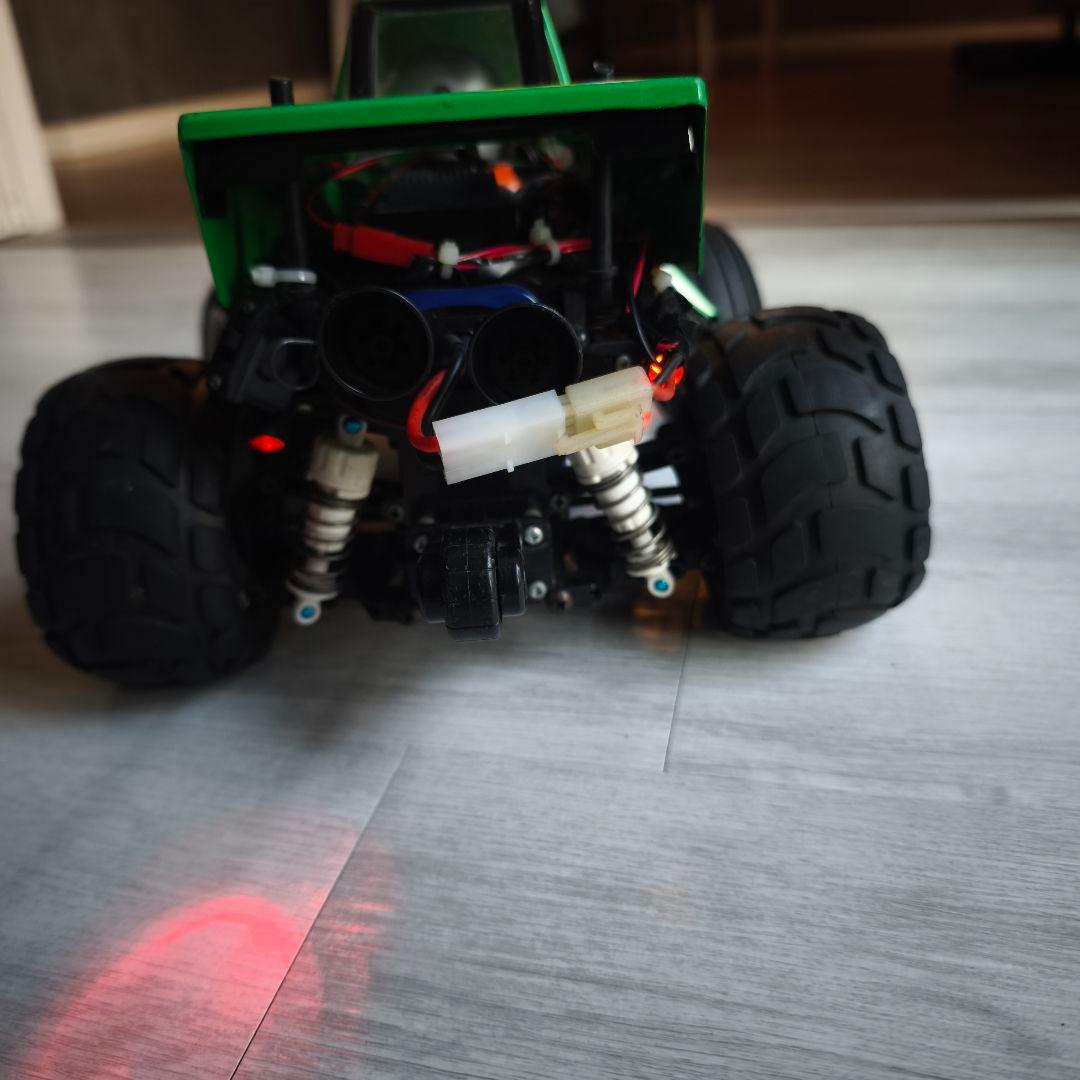 【中古】タミヤ コミカルグラスホッパー　1/10XB WR-02CBシャーシ